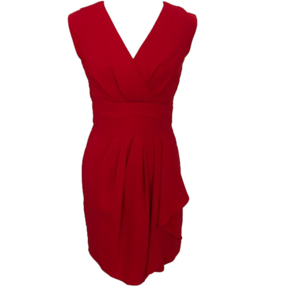 Forever 21 Classy Red Formal Dress, like new - Picture 1 of 5
